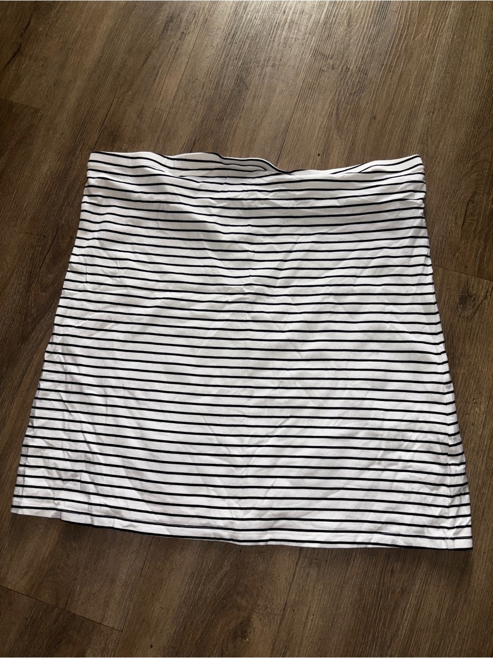 torrid Black & White Striped Mini Skirt
